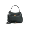 Balenciaga Mini Rodeo Leather Top Handle Bag In Green