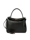 Balenciaga Medium Rodeo Bag With Antique Gold Hardware In Black