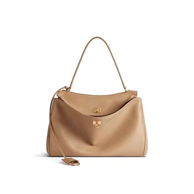 Balenciaga Rodeo Mini Leather Handbag In Multicolor