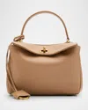 Balenciaga Rodeo Mini Calfskin Shoulder Bag In Latte