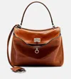 Balenciaga Rodeo Mini Leather Tote Bag In Brown