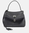Balenciaga Rodeo Mini Leather Tote Bag In Grey