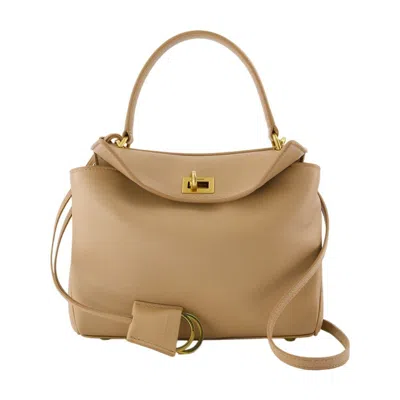 Balenciaga Rodeo Mini Purse In Brown