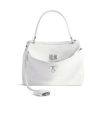 Balenciaga Mini Rodeo Leather Top Handle Bag In White