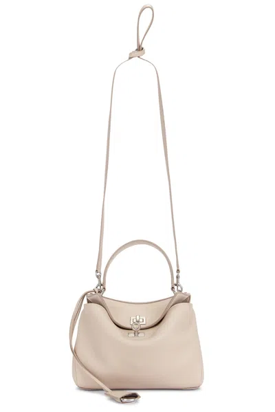 Balenciaga Rodeo Mini Top Handle Bag In Almond