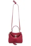 Balenciaga Rodeo Mini Top Handle Bag In Cherry Red