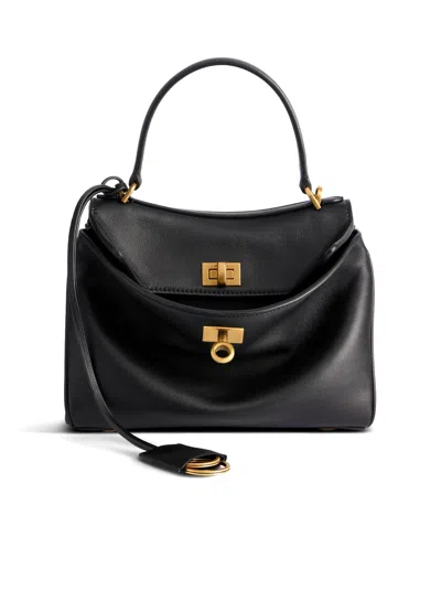 BALENCIAGA RODEO MINI WOMEN`S BAG IN BLACK