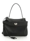 Balenciaga Rodeo S Handbags Black In Purple