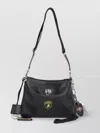 Balenciaga Black Leather Lamborghini Rodeo Shoulder Bag