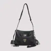 Balenciaga Black Leather Lamborghini Rodeo Shoulder Bag In Black