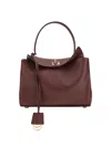 Balenciaga Small Rodeo Top-handle Shoulder Bag In Burgundy