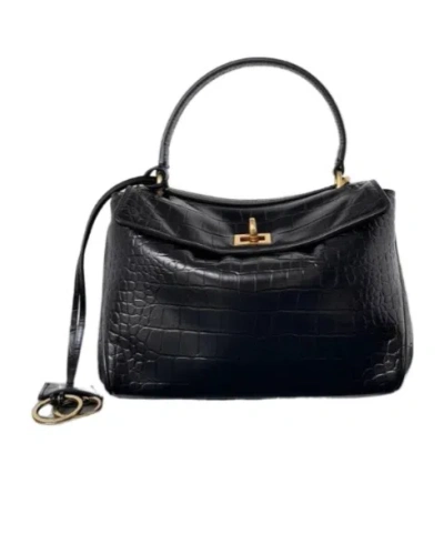 Balenciaga Rodeo Shoulder Bag In Black