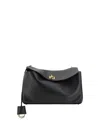 Balenciaga Rodeo Shoulder Bag With Adjustable Strap And Top Handle In Black