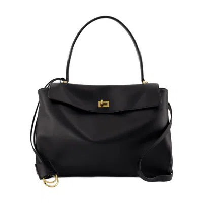 Balenciaga Rodeo Shoulder Bag In Black