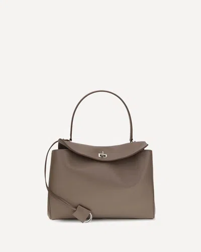Balenciaga Rodeo Shoulder Bag In Gray