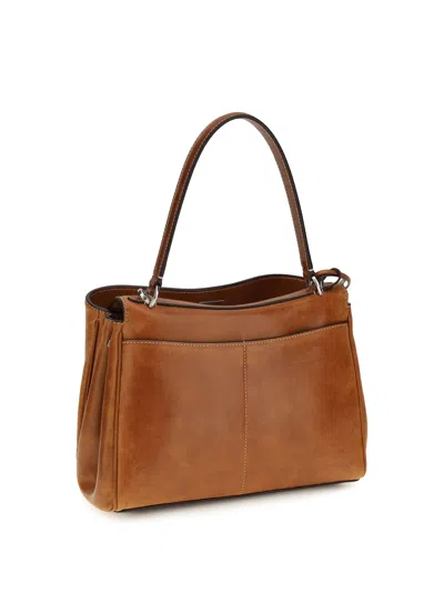 Balenciaga Rodeo Shoulder Bag In Tan
