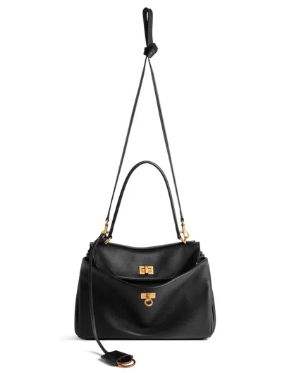 Balenciaga Rodeo Small Hand Bags In Black