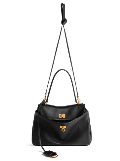 Balenciaga Rodeo Small Hand Bags In Black