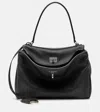 Balenciaga Rodeo Small Grained Leather Top-handle Bag In Black