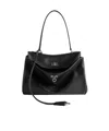 Balenciaga Rodeo Small Grained Leather Top-handle Bag In Black