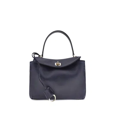 Balenciaga Rodeo Small Shoulder Bag In Used-effect Leather