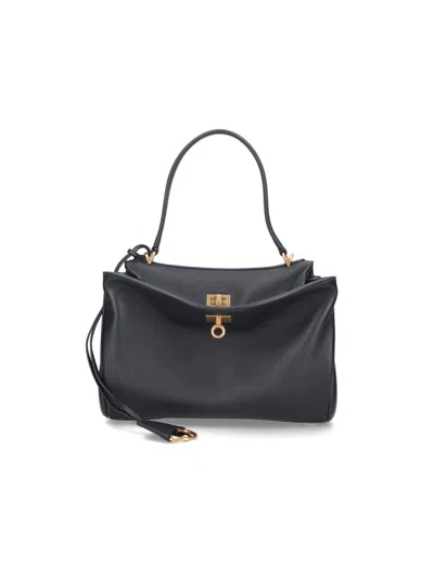 Balenciaga 'rodeo' Small Bag In Black  