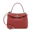Balenciaga Leather Shoulder Bag In Red