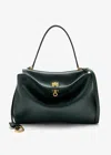 Balenciaga Dark Green Leather Mini Rodeo Handbag