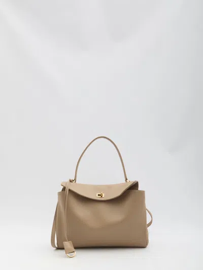 Balenciaga Rodeo Top Handle M In Neutral