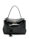 Balenciaga Women Rodeo Top Handle S In Black