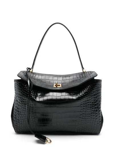 Balenciaga Rodeo Top Handle M Black Shoulder Bag