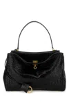Balenciaga Rodeo Top Handle M Handbag In Black