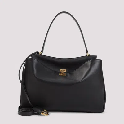 Balenciaga Rodeo Top Handle M Handbag In Black