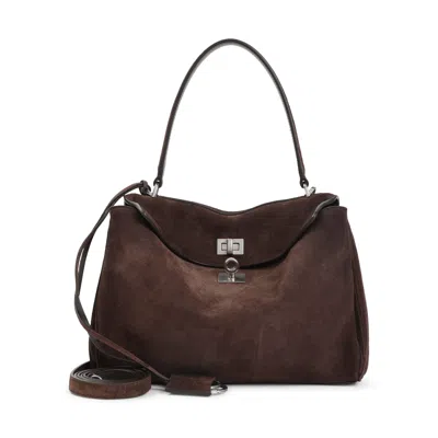 Balenciaga Rodeo Top Handle S Handbag Women In Brown