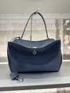 Balenciaga Rodeo Top Handle Shoulder Bag In Blue