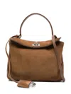 Balenciaga Rodeo Top Handle Tote Bag In Brown