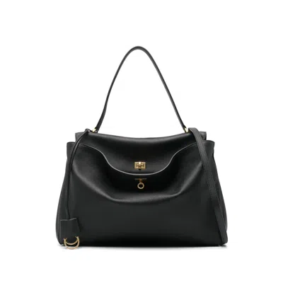 Balenciaga Rodeo Tote Bag In Black
