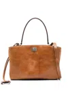 Balenciaga Rodeo Tote Bag In Brown