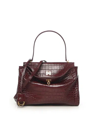 Balenciaga Rodeo Tote Bag In Brown