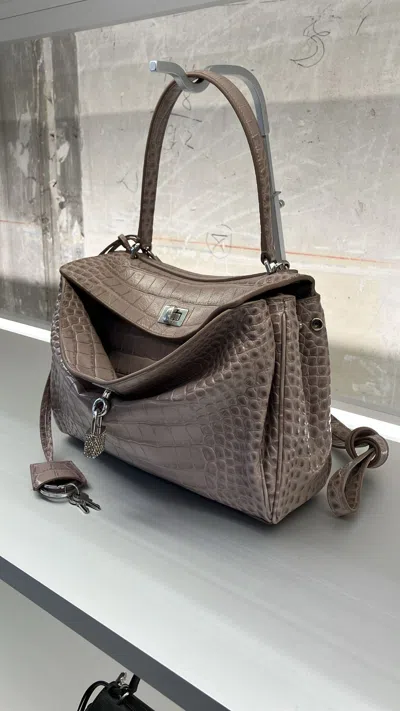 Balenciaga Rodeo Tote In Black