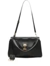 Balenciaga Rodeo Turn-lock Closure Calfskin Shoulder Bag