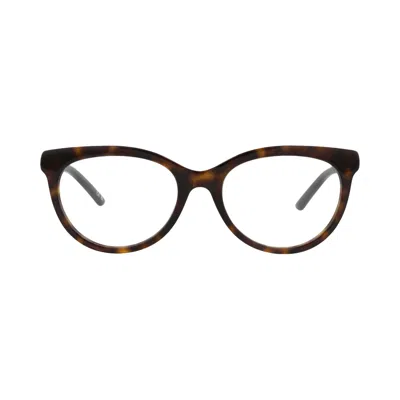 Pre-owned Balenciaga Round-frame Acetate Optical Frames 'havana Transparent' | Multi-color | Women's Size Ones