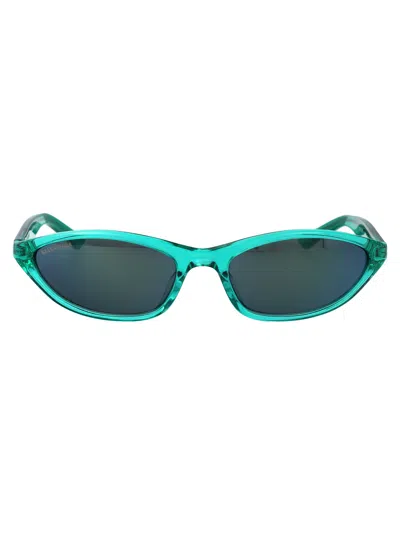 BALENCIAGA BALENCIAGA ROUND SUNGLASSES BB0402 S 005