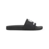 Balenciaga Rubber Slide Sandals For The Pool In Black
