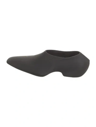Pre-owned Balenciaga Rubber Slippers In Black