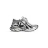 Balenciaga Runner Sneakers With Mesh Panels And Rubber Sole