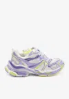 Balenciaga Purple Runner 2.0 Low Top Sneakers In Multicolor