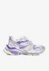 Balenciaga Purple Runner 2.0 Low Top Sneakers In Multicolor