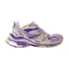 Balenciaga Purple Runner 2.0 Low Top Sneakers