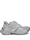 Balenciaga Men Runner 2 Low-top Nylon Sneakers In Gray